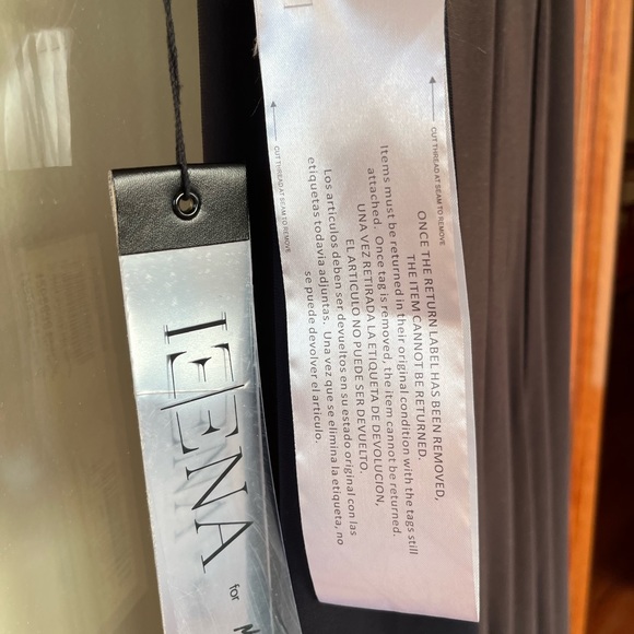 Mac Duggal Womens Navy Bateau Neck Cowl Back Flare Evening Dress Gown NWT - Picture 9 of 11